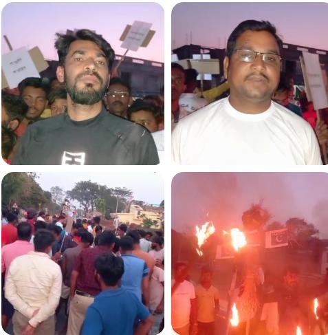 पाबिया में आतंकी हमले के विरोध में हिंदू संगठनों ने निकाला मसाल जुलूस, पाकिस्तान का फूंका पुतला…