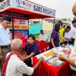 एस.जे.ए.एस सुपर स्पेशलिटी हॉस्पिटल ने भूली थाना ग्राउंड में लगाया नि:शुल्क स्वास्थ्य जांच शिविर…