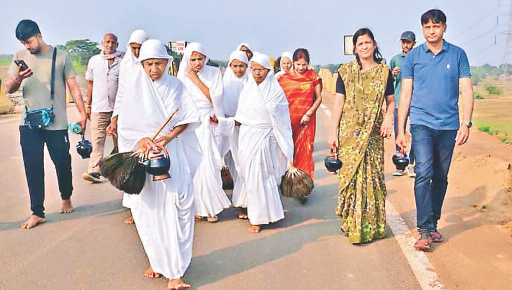 ranchi news : आर्यिका गुरुमति और दृढ़मति माताजी का मंगल प्रवेश आज….