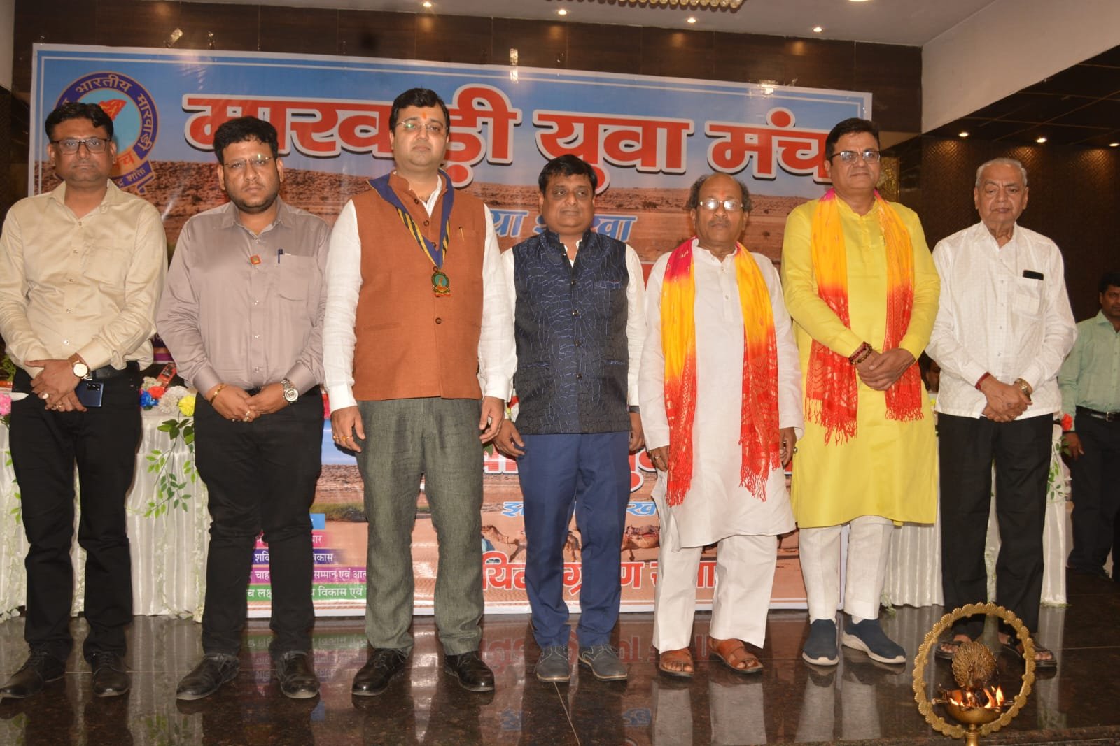 मारवाड़ी युवा मंच के नए अध्यक्ष के रूप मै मनीष शर्मा ने लिया पद वा गोपीनयत की शपथ…