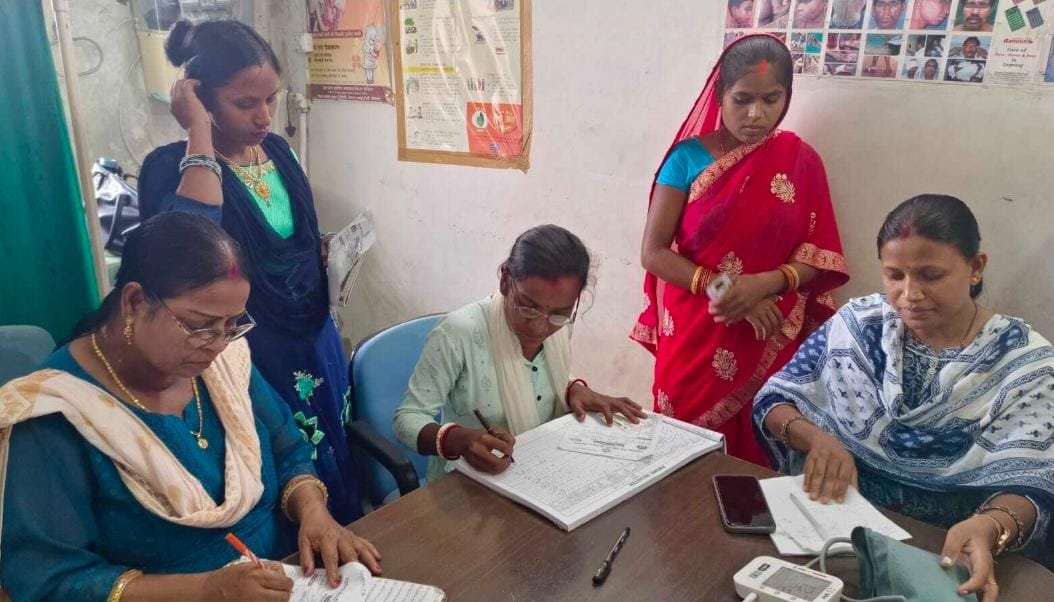 अनुमंडलीय अस्पताल में गर्भवती महिलाओं की हुई स्वास्थ जांच…