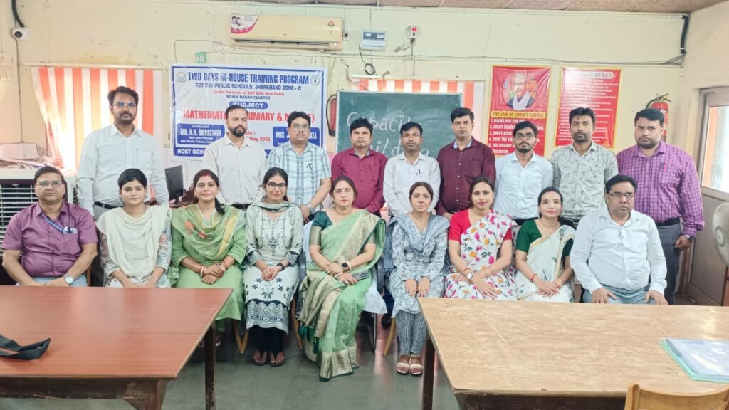 DAV कुसुंडा में दो दिवसीय कार्यशाला संपन्न…