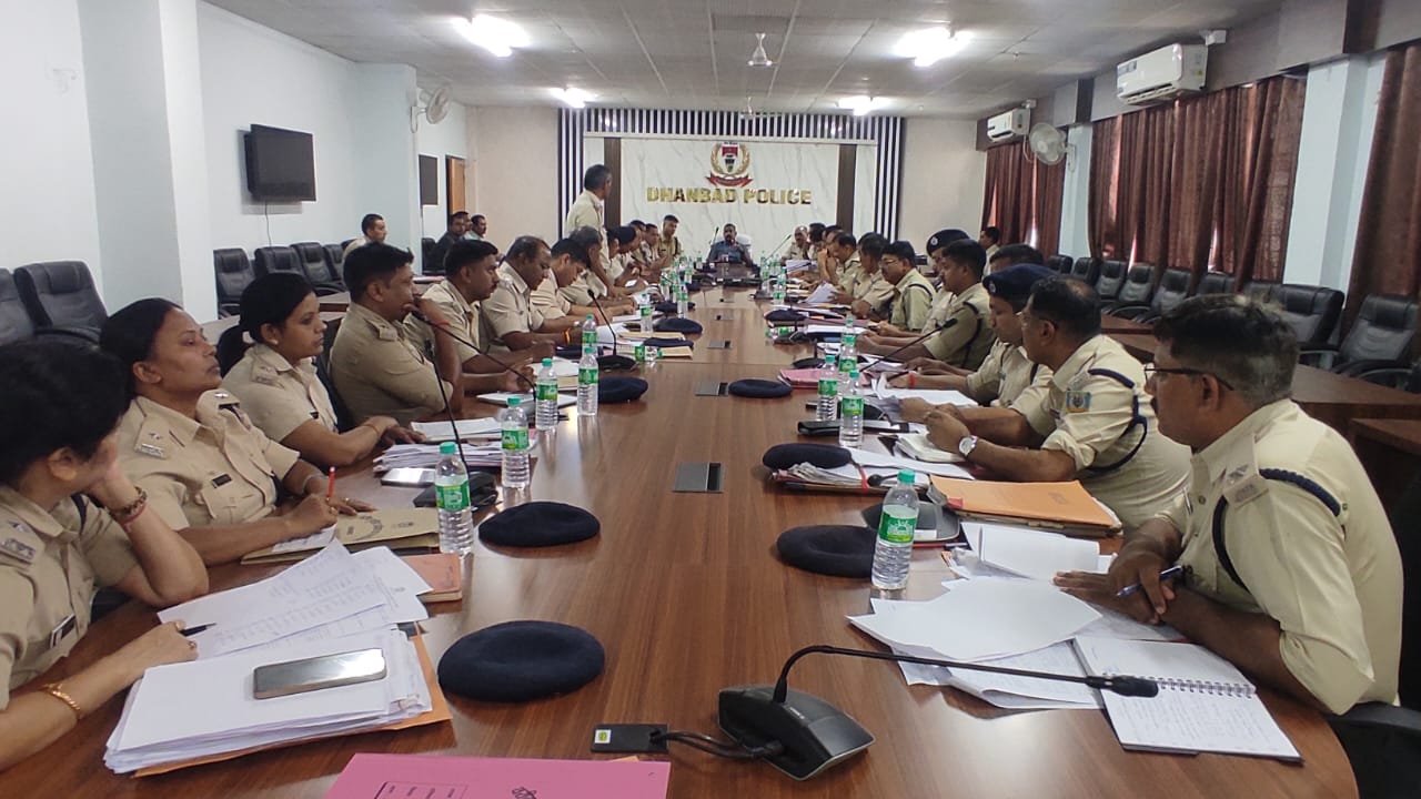 एसएसपी के नेतृत्व में समीक्षा बैठक का आयोजन…