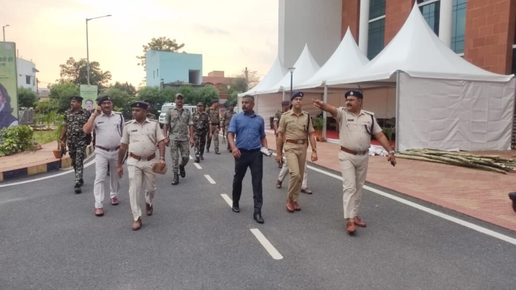 एसएसपी ने बीबीएमकेयू में किया अंतिम चरण की तैयारियों व सुरक्षा व्यवस्था का निरीक्षण…