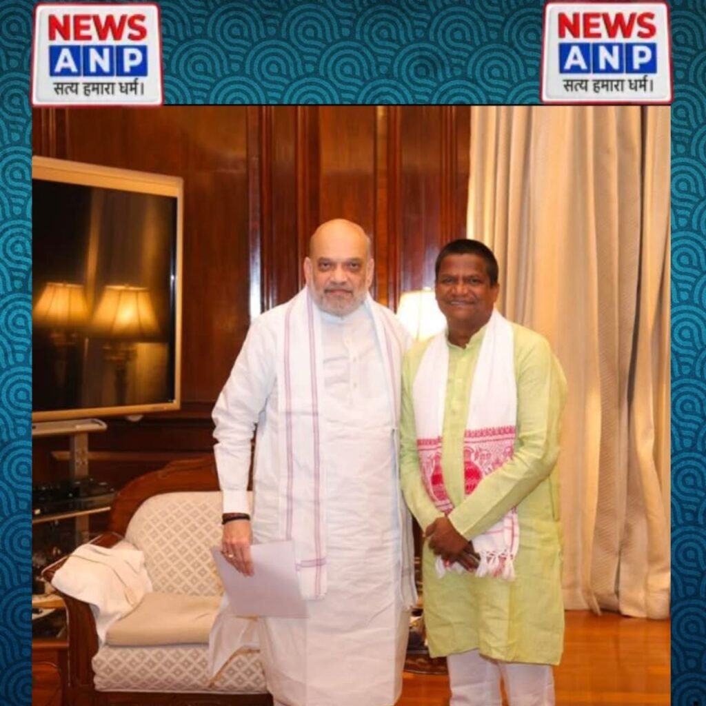 धनबाद के सांसद ढुल्लु महतो की केंद्रीय गृहमंत्री अमित शाह से महत्वपूर्ण मुलाकात…