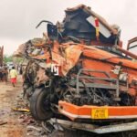 मवेशी व सीमेंट लदे ट्रक में टक्कर, 2 चालकों की मौत, 13 पशु भी मरे…