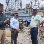 एडीएम ने किया बैंक मोड़ फ्लाईओवर का निरीक्षण…