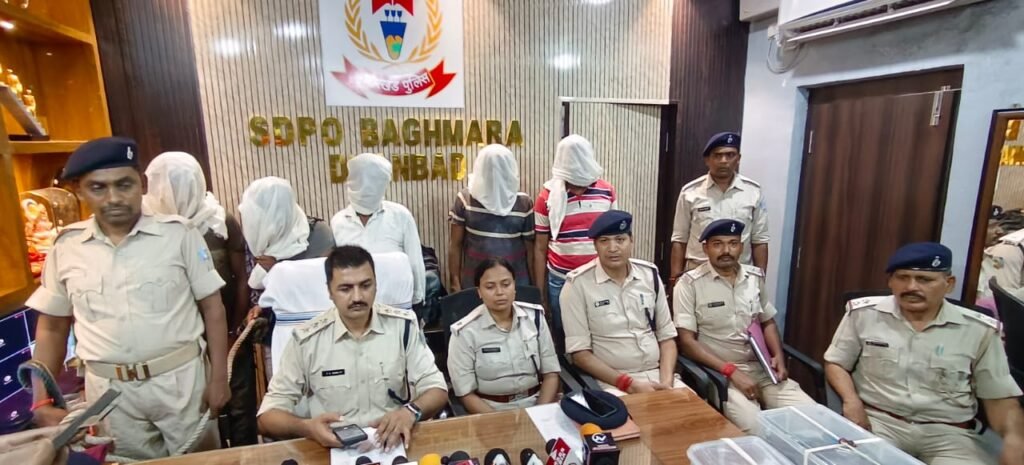 महुदा थाना क्षेत्र में अवैध मिनी गन फैक्ट्री का भंडाफोड़, गिरोह के पांच सदस्य गिरफ्तार…