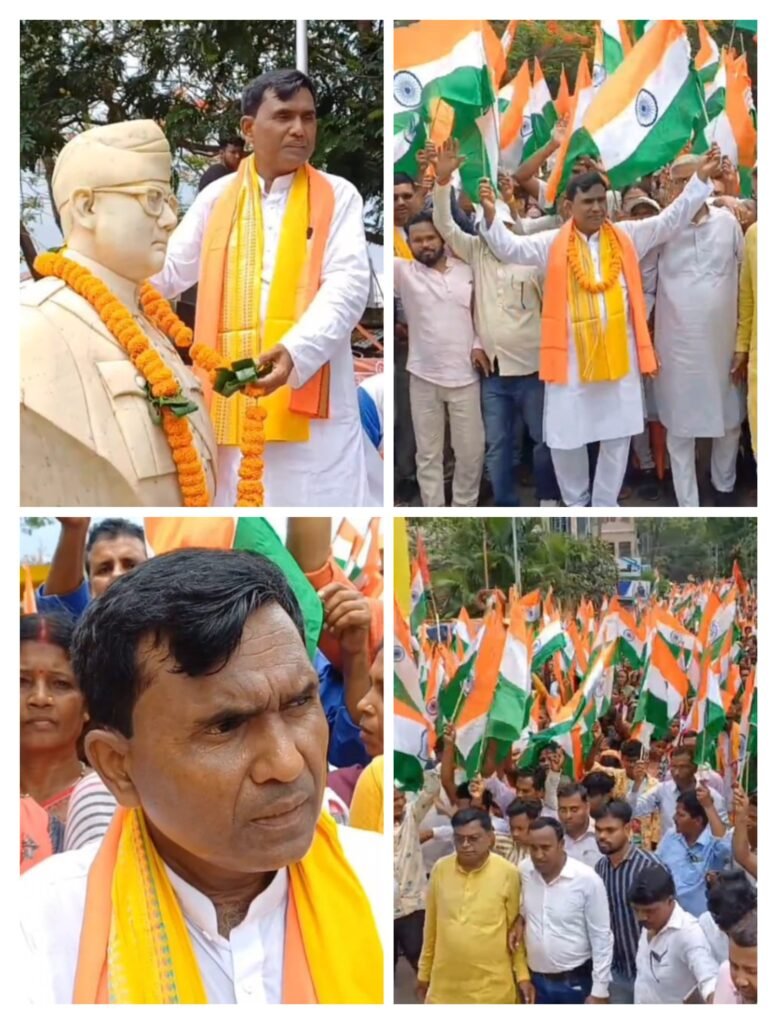 ऑपरेशन सिंदूर का जामताड़ा में जलवा, ऐतिहासिक बन गया शौर्य और सम्मान का तिरंगा यात्रा”…