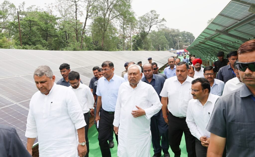 CM ने बिक्रम लॉक कैनाल बैंक सौर ऊर्जा परियोजना का किया उद्घाटन, परिसर का किया निरीक्षण…