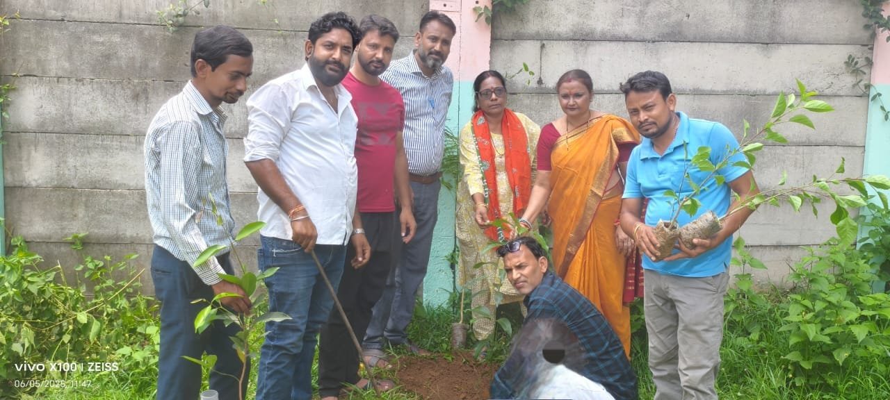विश्व पर्यावरण दिवस पर भाजपा जिला कार्यालय में भव्य वृक्षारोपण कार्यक्रम का आयोजन…