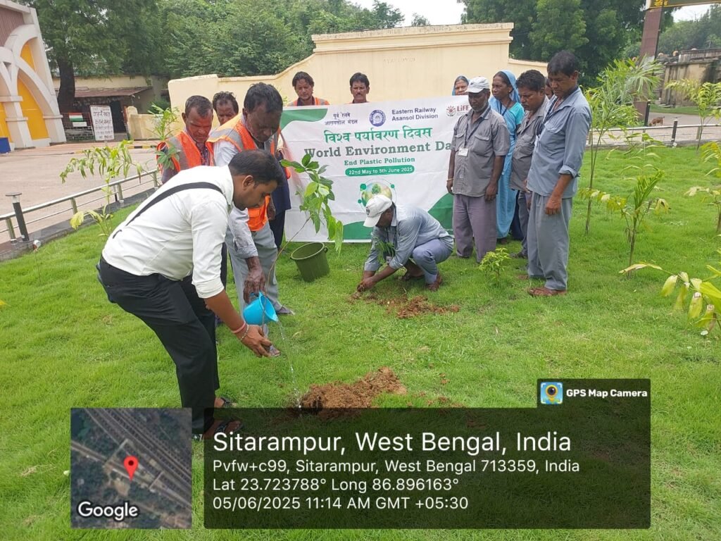 आसनसोल मंडल ने विश्व पर्यावरण दिवस 2025 को हरित संकल्पों और पर्यावरण-कार्यों के साथ मनाया…