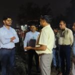 एडीएम ने किया बैंक मोड़ फ्लाईओवर का औचक निरीक्षण…