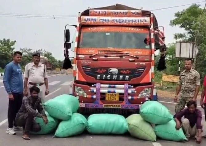 36 लाख का गांजा तस्करी का भंडाफोड़, उड़ीसा से इंदौर ले जा रहे दो तस्कर गिरफ्तार…
