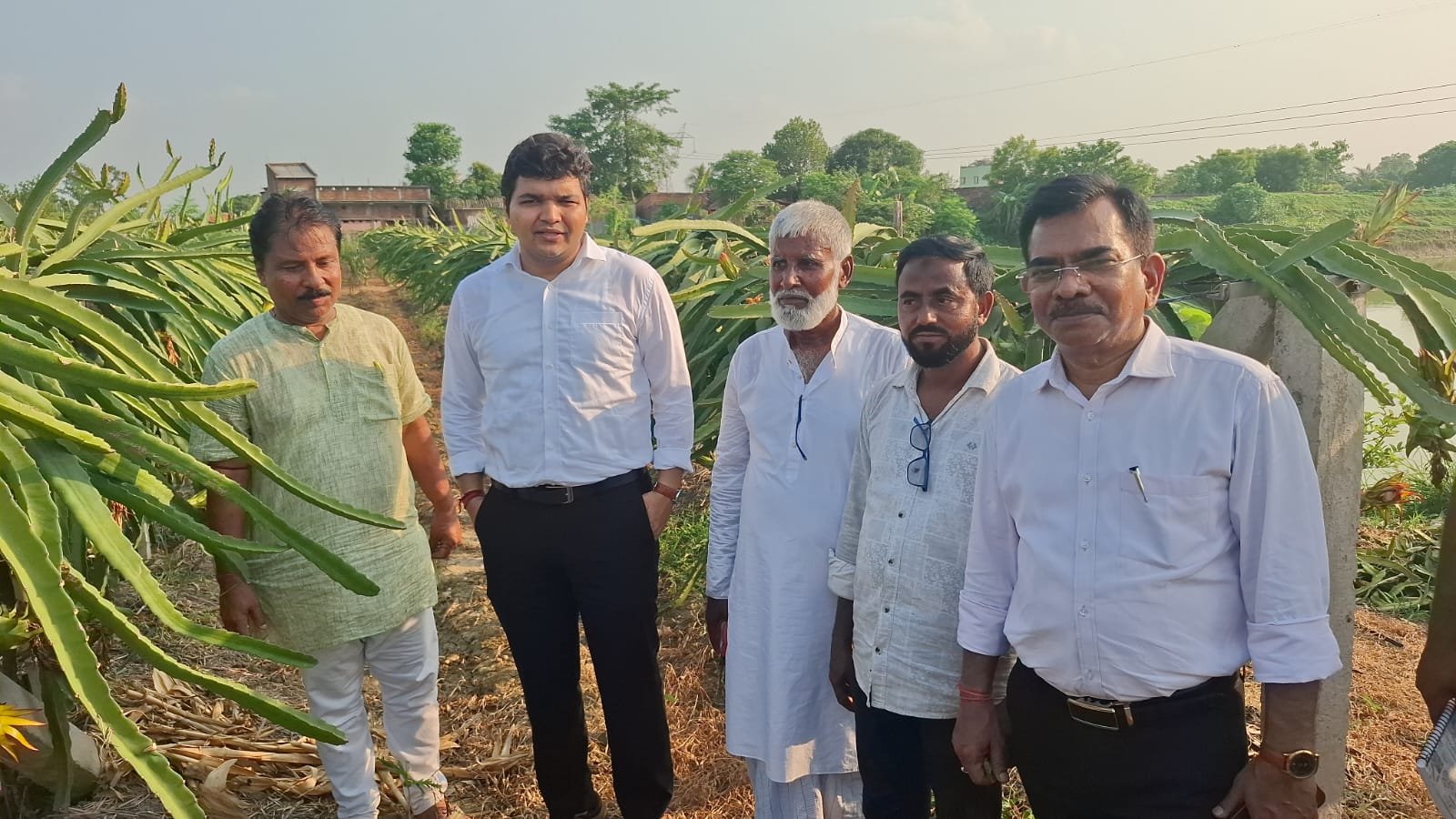 डीसी ने ड्रेगन फ्रूट की खेती का किया निरीक्षण पूर्व प्रधानध्यापक एवं किसानों को प्रोत्साहित किया, ड्रैगन फ्रूट की खेती से अच्छा मुनाफा कमा सकते जिले के किसान….