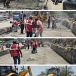 फ्लाईओवर के 70 मीटर लंबाई में पुराना बिटुमेन, कंक्रीट व एक्सपेंशन जॉइंट हटाने का काम युद्धस्तर पर जारी…