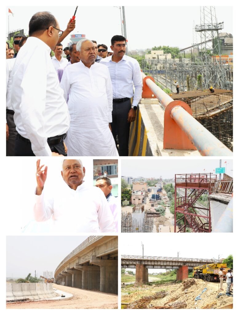 मुख्यमंत्री ने निर्माणाधीन मीठापुर-महुली एलिवेटेड पथ तथा पुनपुन सस्पेंशन ब्रिज के निर्माण कार्य का लिया जायजा, जल्द पूर्ण करने का दिया निर्देश…