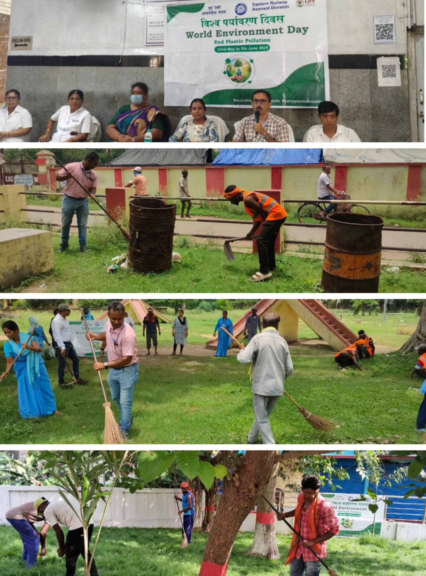 आसनसोल मंडल में पर्यावरण दिवस अभियान ने पकड़ा गति किया हरित प्रक्रियाओं पर केंद्रित गतिविधियों की एक श्रृंखला आयोजित…