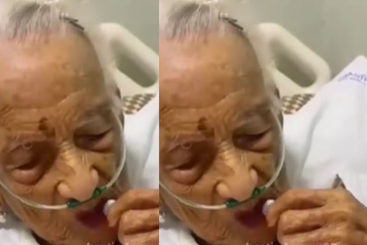 प्राण जाए पर मेकअप न जाए, बिमारी में भी सजना नहीं भूली दादी…