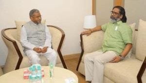 Jharkhand News: शिबू सोरेन से मिलने दिल्ली पहुंचे बाबूलाल मरांडी, सीएम हेमंत सोरेन से जाना गुरुजी का हाल…