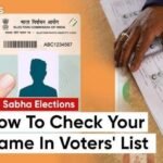 अब पूरे देश में वोटर लिस्ट का विशेष गहन पुनरीक्षण किया जायेगा…