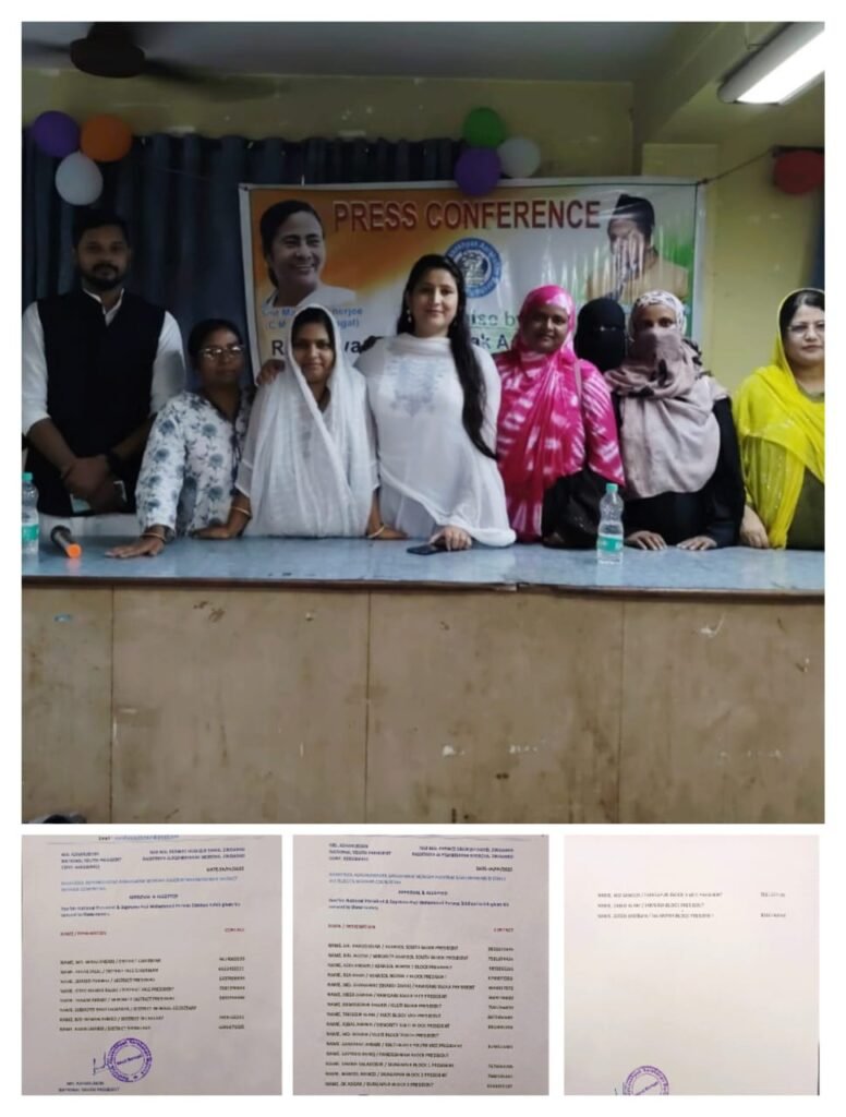 राष्ट्रीय अल्पसंख्यक आरक्षण मोर्चा की सांगठनिक बैठक…