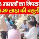 86 मामलों का निपटारा, 8.89 लाख की वसूली…