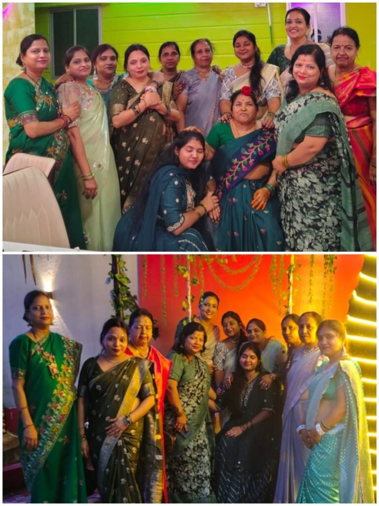 सिंदरी की महिलाओं ने हरियाली तीज सावन महोत्सव सिया रेस्टोरेंट में धूम धाम से मनाया…