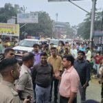 उपायुक्त ने किया स्टील गेट चौराहा का निरीक्षण…