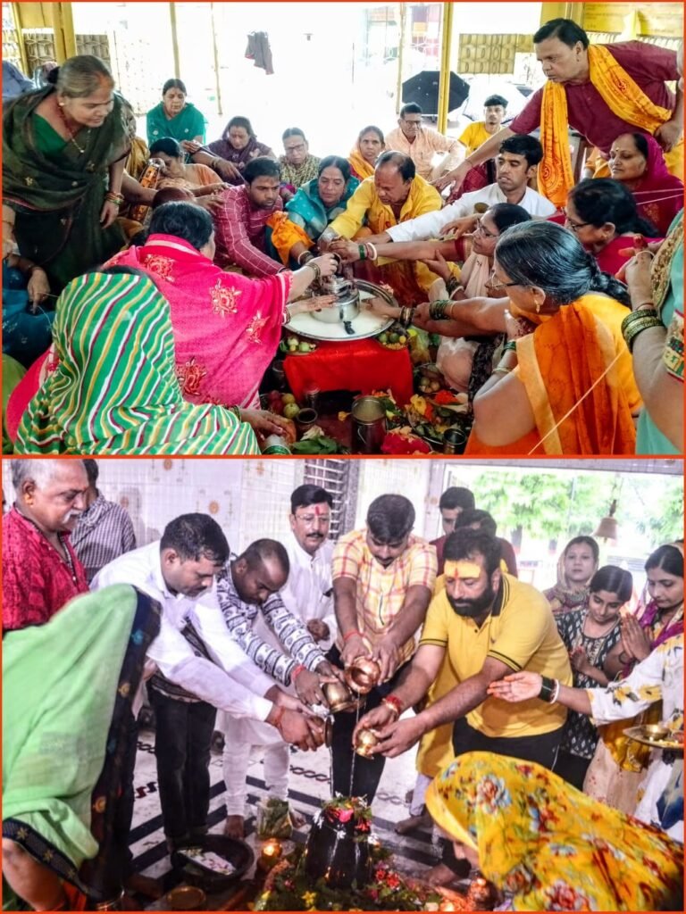 सावन की तीसरी सोमवारी पर गायत्री मंदिर सिन्दरी एवं शिव मंदिर सिन्दरी में तथा अन्य शिवालय में भक्तों ने किया जलाभिषेक…