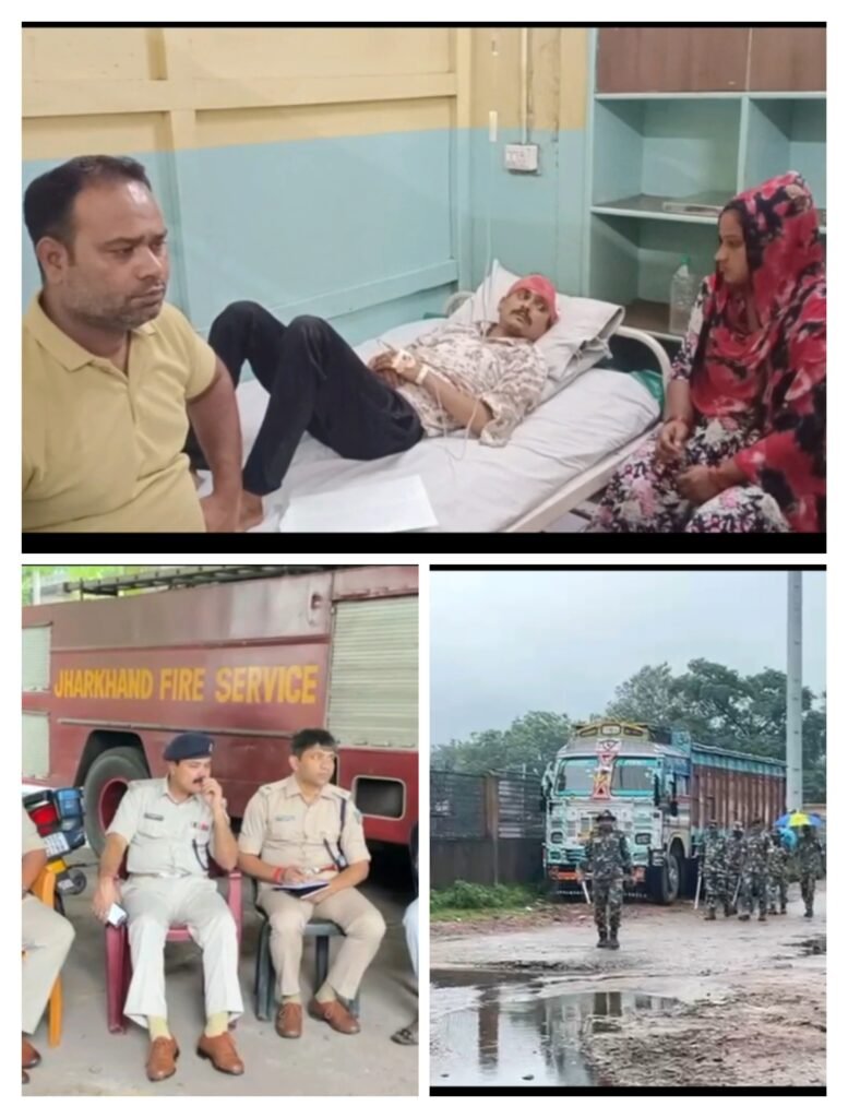 बच्चों की लड़ाई में दो समुदायक आपस में भिड़े,दोनों तरफ से चली ईंट और पत्थर,कई लोग हुए घायल,पुलिस ने स्थिति को नियंत्रित किया..