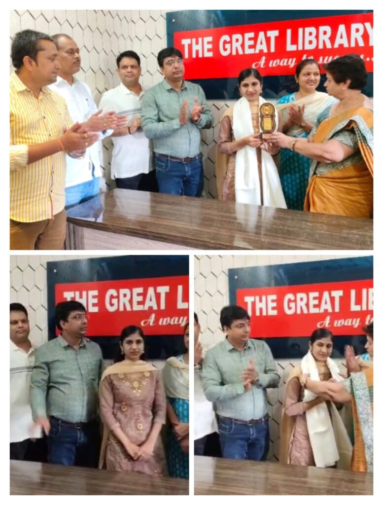 वंदना ने लाइब्रेरी में पढ़कर जेपीएससी परीक्षा की पास…