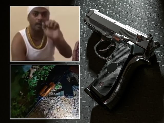 प्रयागराज में बदमाश ढेर, STF पर 30 गोलियां चलाईं:बोला- भाग जाओ, नहीं तो AK-47 से उड़ा दूंगा; 4 लाख का इनामी था…