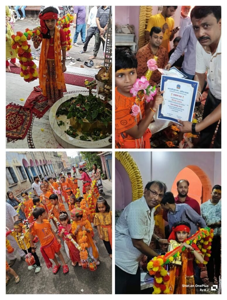 संस्कारशील बचपन से बनती है संस्कारित पीढ़ी: सन्नी अग्रवाल..