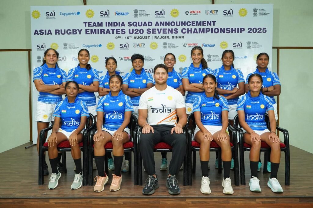 एशिया रग्बी U20 रग्बी 7s चैंपियनशिप 2025,बिहार के लिए भारतीय रग्बी टीम घोषित…