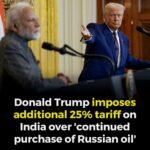 भारत के खिलाफ ट्रंप का टैरिफ टेररिज्म, 25 के बाद अब 25 फीसदी एक्स्ट्रा का फोड़ा बम…