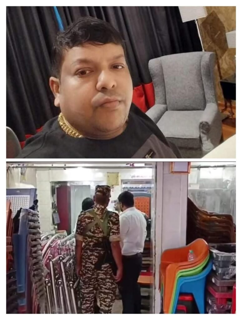 ED RAID IN APNO GHAR:कोयला व फर्नीचर व्यवसाई सह VHP के कोषाध्यक्ष अमित अग्रवाल उर्फ चीनू अग्रवाल के घर एवं दुकान पर ED का छापर, पूछताछ जारी…200 करोड़ की GST चोरी का मामला उजागर….