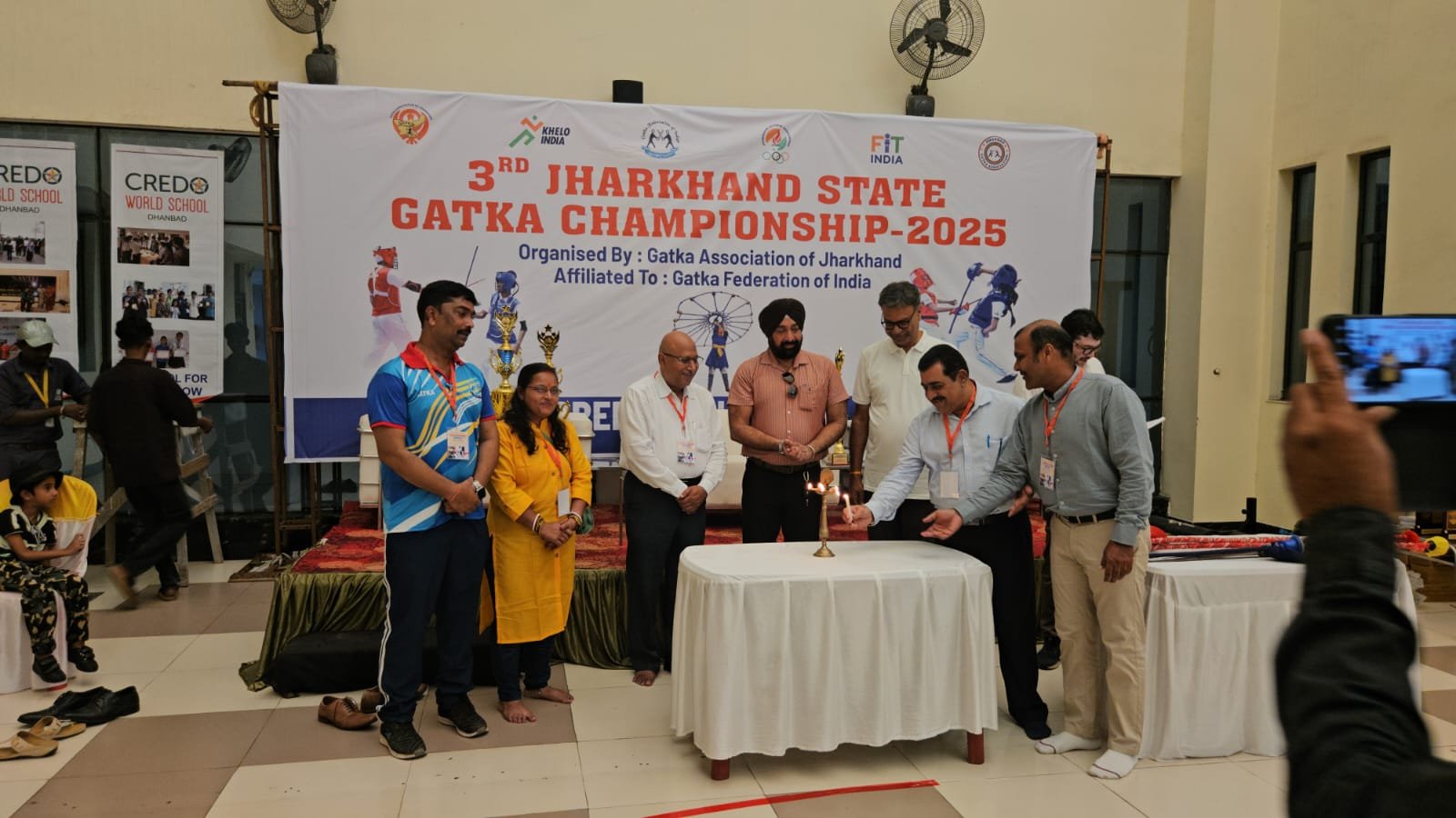 तिसरी झारखंड स्टेट गतका चैम्पियनशिप का शानदार उद्घाटन…