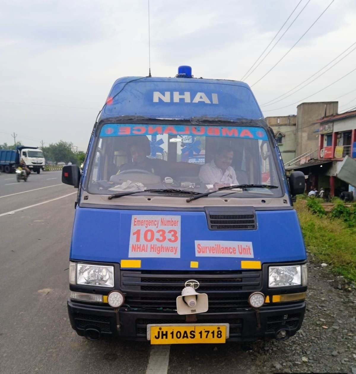 सड़क दुघर्टना में सहायता के लिए एनएच पर उपलब्ध रहेगी एंबुलेंस…