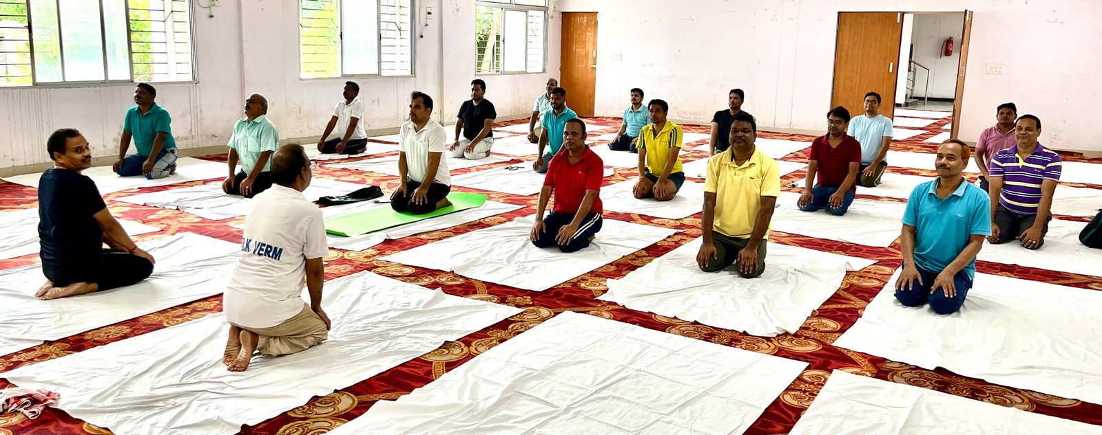 बीआईटी सिंदरी ने योग के साथ मनाया राष्ट्रीय खेल दिवस…