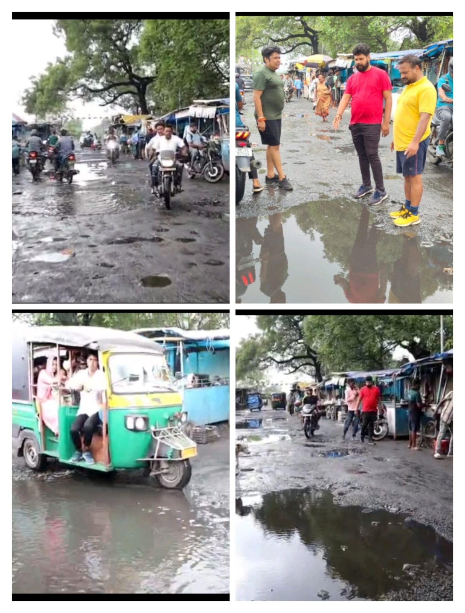 DRM साहब!धनबाद का पुराना बाजार स्टेशन रोड नरक में हुआ तब्दील, प्लीज़.इसको देखिए.जर्जर सड़क को ठीक नहीं होने पर स्थानीय लोगों ने आंदोलन दी चेतावनी…