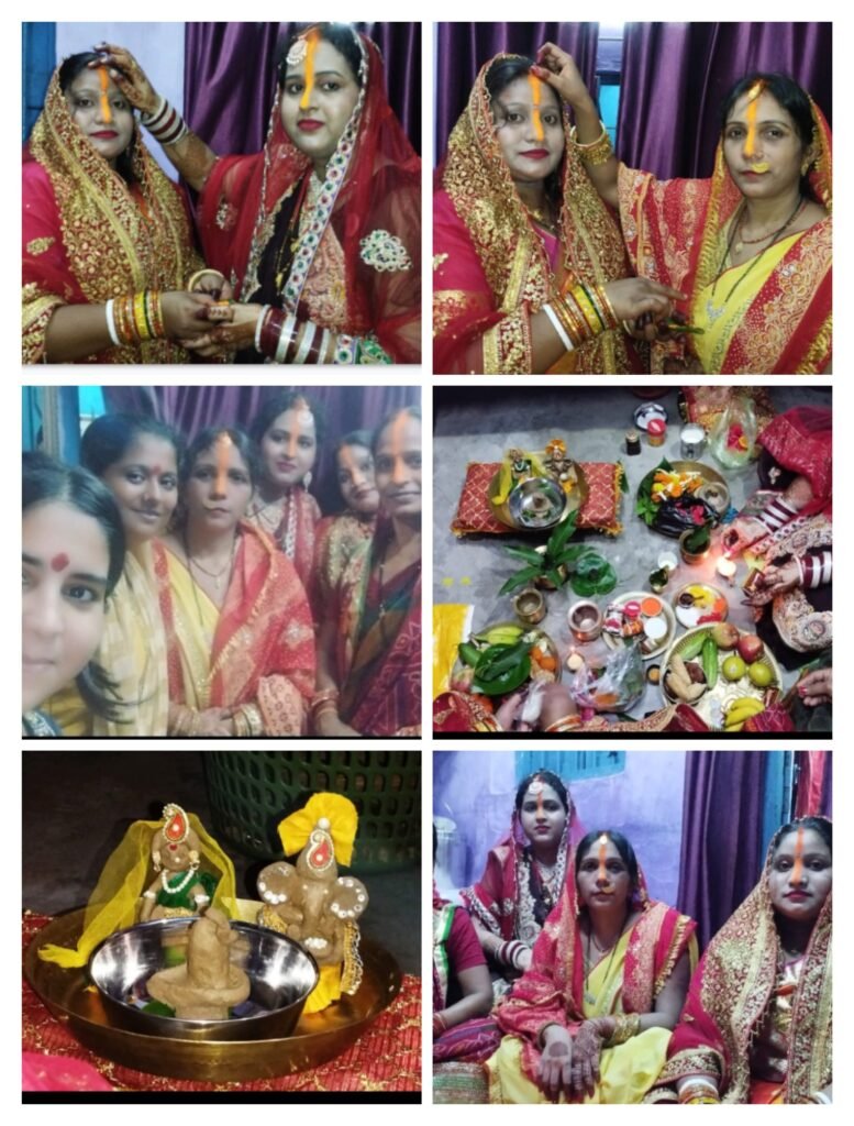 सुहागिनों ने किया हरितालिका व्रत मांगा,पति के दीर्घ आयु का आशीर्वाद…