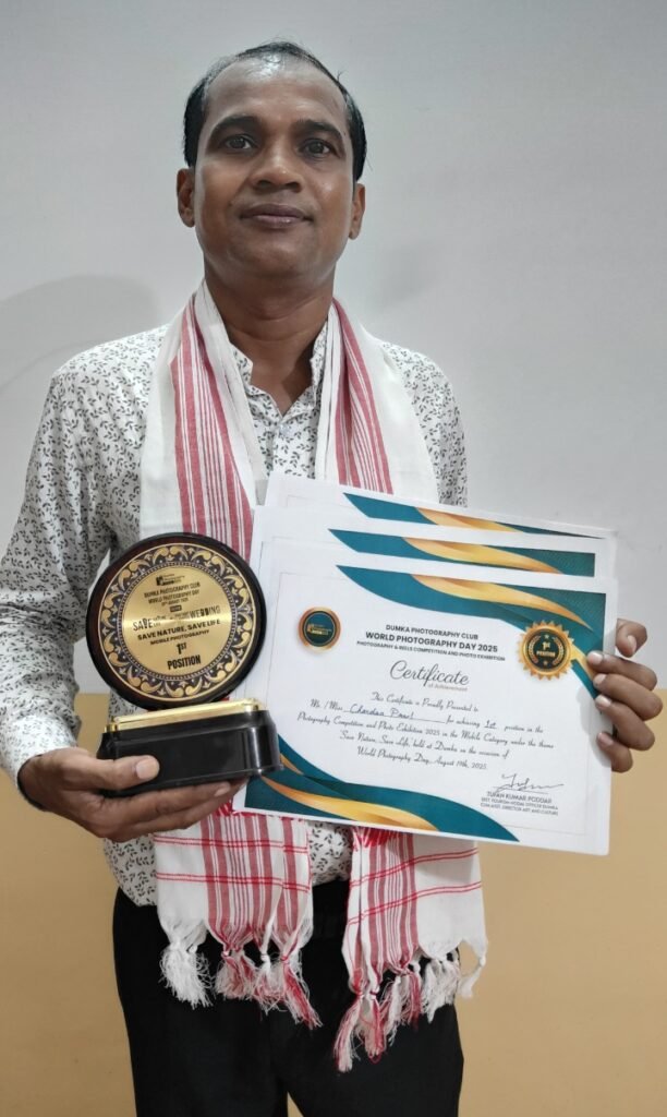 धनबाद के चंदन स्टूडियो को “सेव द नेचर” मोबाइल फोटोग्राफी एंड रील्स प्रतियोगिता में मिला प्रथम पुरस्कार…