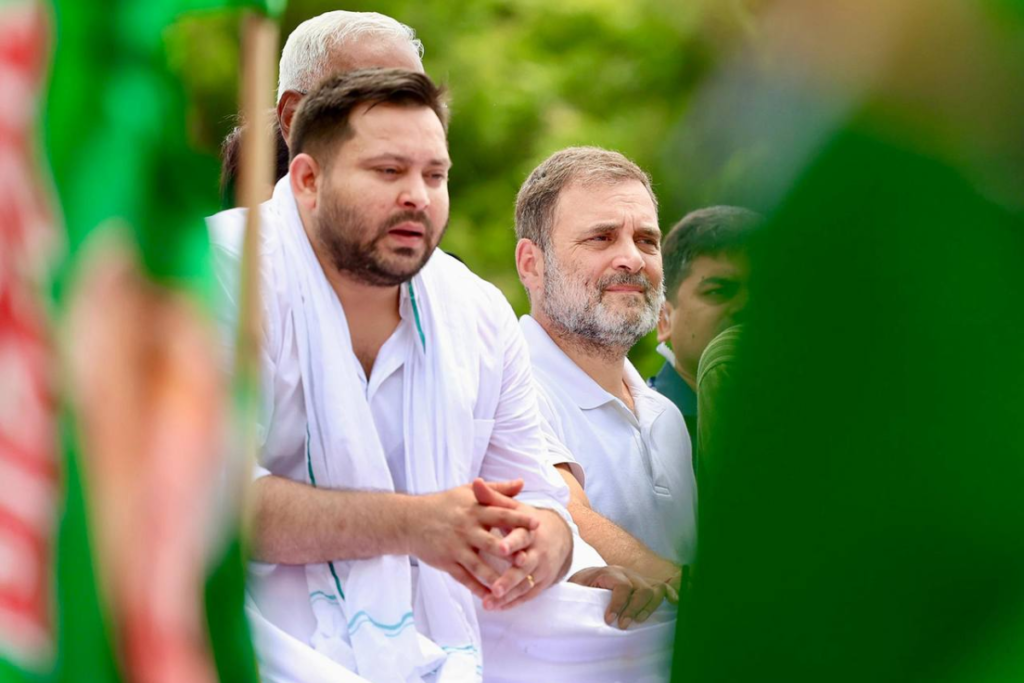 सासाराम से शुरू होगी राहुल-तेजस्वी की “वोटर अधिकार यात्रा”…