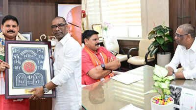 कोयला राज्यमंत्री सतीश चंद्र दुबे सीएम से मिले, हेमंत सोरेन बोले- खनन के बाद जमीन रयैत को वापस हो…