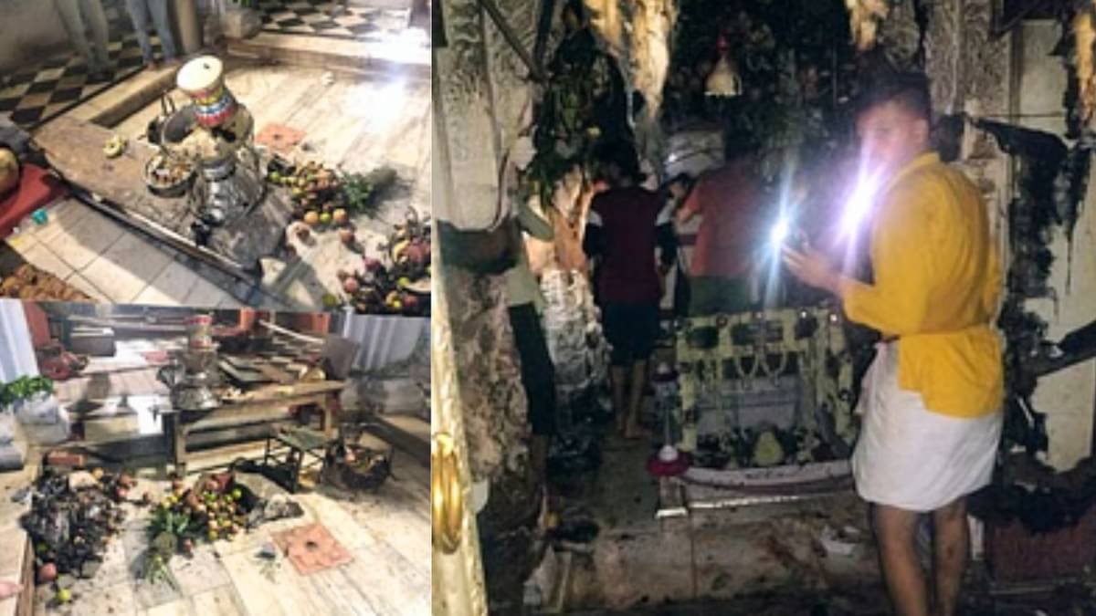 वाराणसी के आत्म विश्वेश्वर मंदिर में आरती के दौरान हादसा, दीया गिरने से लगी आग, पुजारी समेत 7 झुलसे…