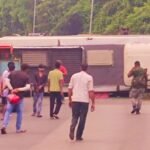 चुटूपालू घाटी में पलटी पर्यटन विभाग की बस, सड़क पर लगा लंबा जाम…