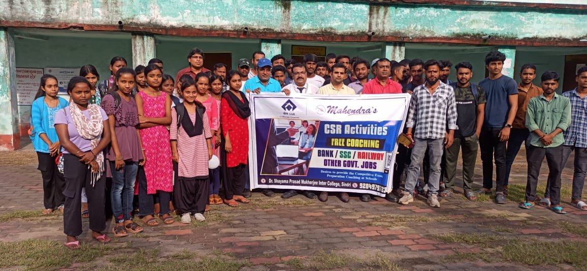 SAIL Collieries Division, चासनल्ला की नई CSR पहल…