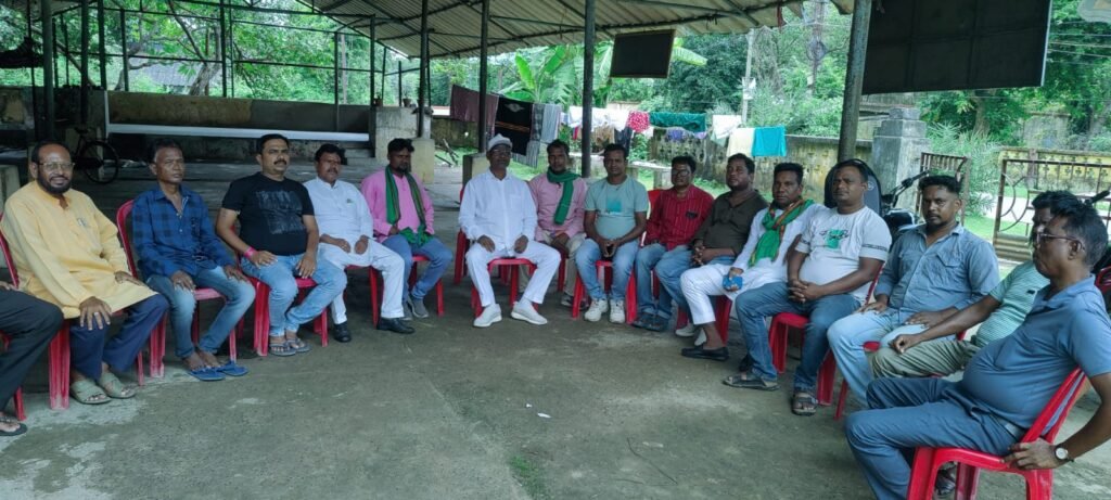 एग्यारकुण्ड प्रखण्ड के झामुमो का किसान मोर्चा का गठन,विनोद मरांडी अध्यक्ष मनोनीत…