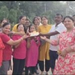 शिक्षक दिवस पर गोल्फ ग्राउंड में महिला मॉर्निंग वॉकर ग्रुप ने योगा टीचर को किया सम्मानित…